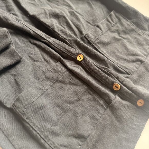 Kids Mini Mioche Navy Cardigan - Picture 2 of 2